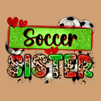 Soccer Sister With Leopard Vintage Tee | Teevron