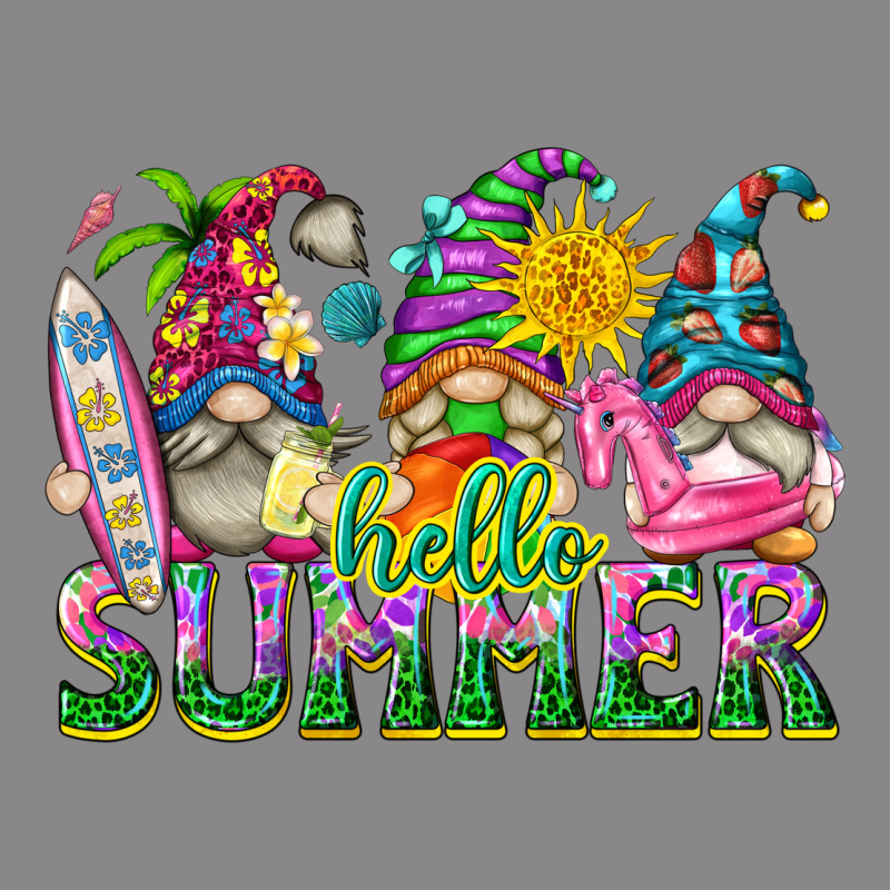 Hello Summer Gnome Vintage Tee by texasbilliewilder | Teevron