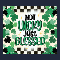 Not Lucky Just Blessed Premium Sweatshirt | Teevron