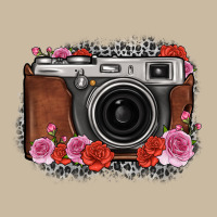 Rose Grey Leopard Vintage Camera Long Sleeve Tee | Teevron