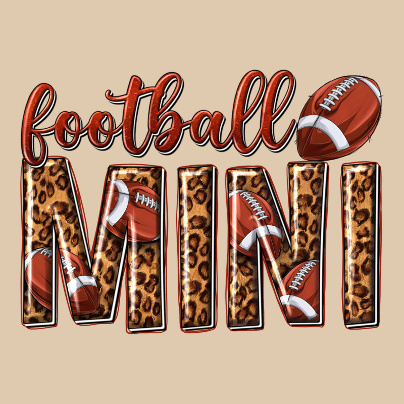 Football Mini With Leopard Heavyweight Sweatshirt by texasbilliewilder | Teevron