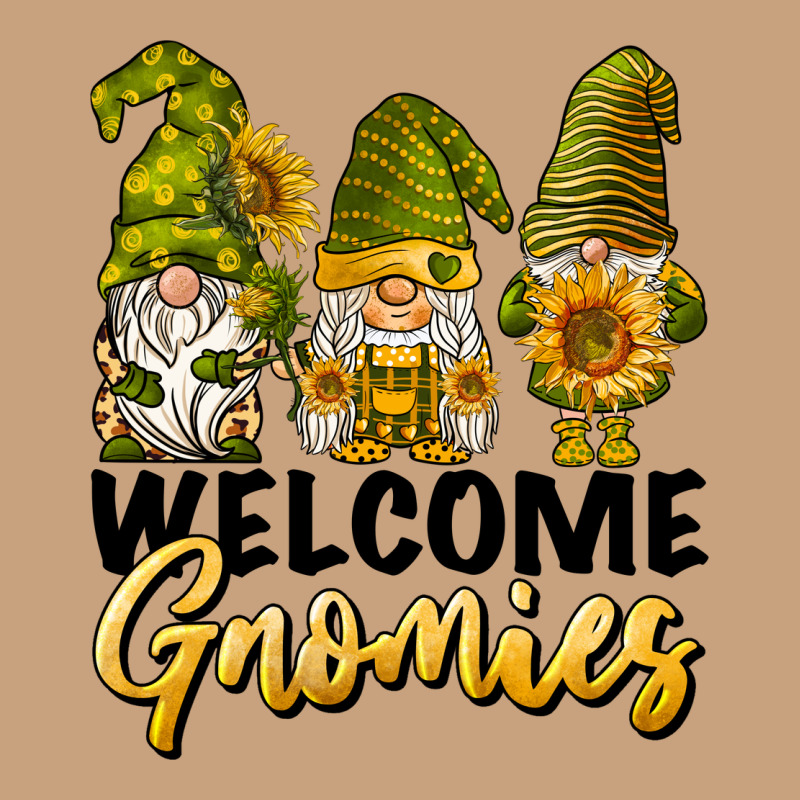 Welcome Gnomies Sunflowers Vintage Tee by BarkalooDesign | Teevron