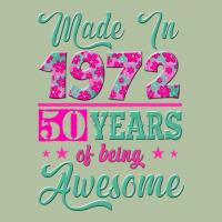 Made In 1972, 50 Years Of Being Awesome Urban Hoodie | Teevron