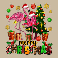 Flamingo Merry Christmas Long Sleeve Tee | Teevron
