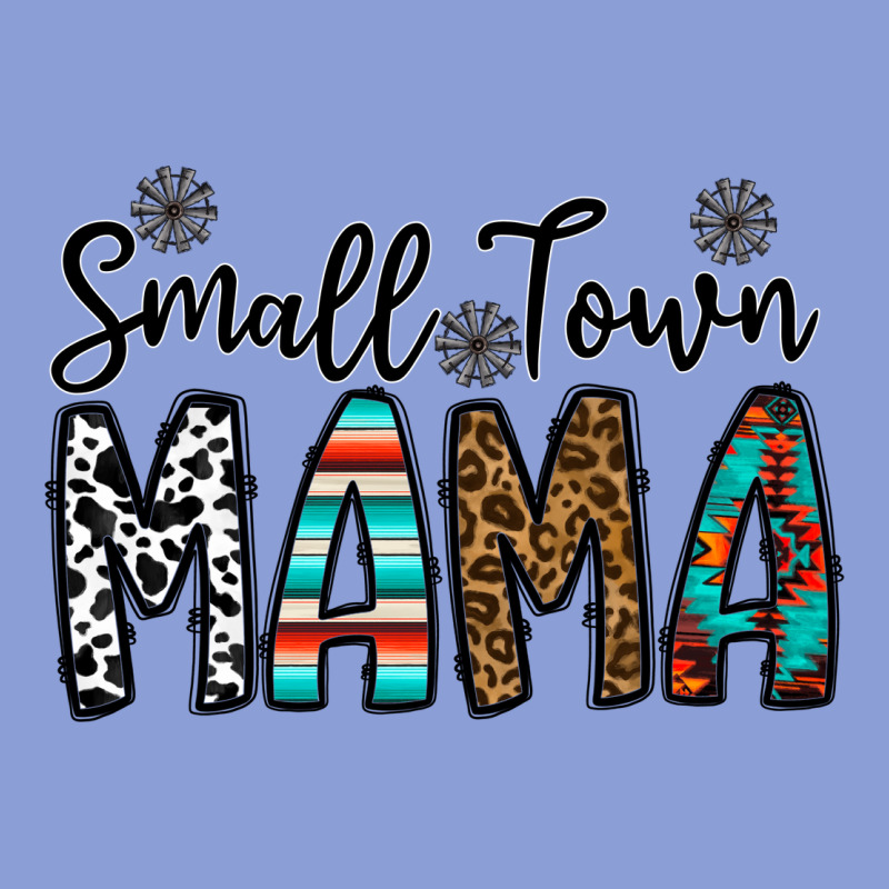 Small Town Mama Long Sleeve Tee by CowhideDigitalArt | Teevron