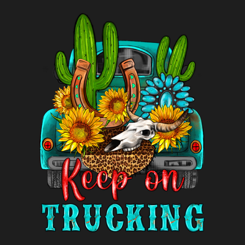 Keep On Trucking With Western Truck Classic Tee by HRA Design Shop | Teevron