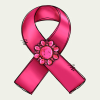 Breast Cancer Awareness Ribbon Urban Heavy Tee | Teevron
