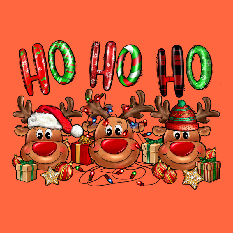 Ho Ho Ho Reindeer Premium Hoodie by NancyCooperArtShop | Teevron