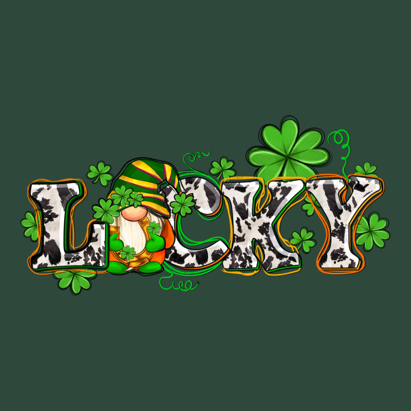Lucky With Gnome And  Shamrocks Zipper Hoodie by AdoDesignShop | Teevron