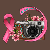 Floral Cancer Ribbon Vintage Camera Classic Tee | Teevron