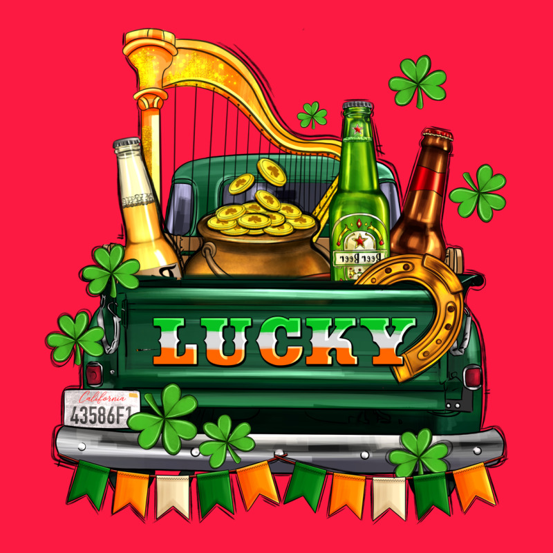 Lucky Truck With Flags And Beers Zipper Hoodie by AdoDesignShop | Teevron