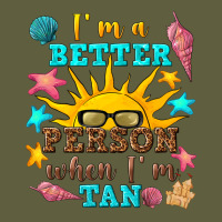 I M A Better Person When I M Tan Vintage Tee | Teevron