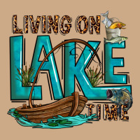 Living On Lake Time Vintage Hoodie | Teevron