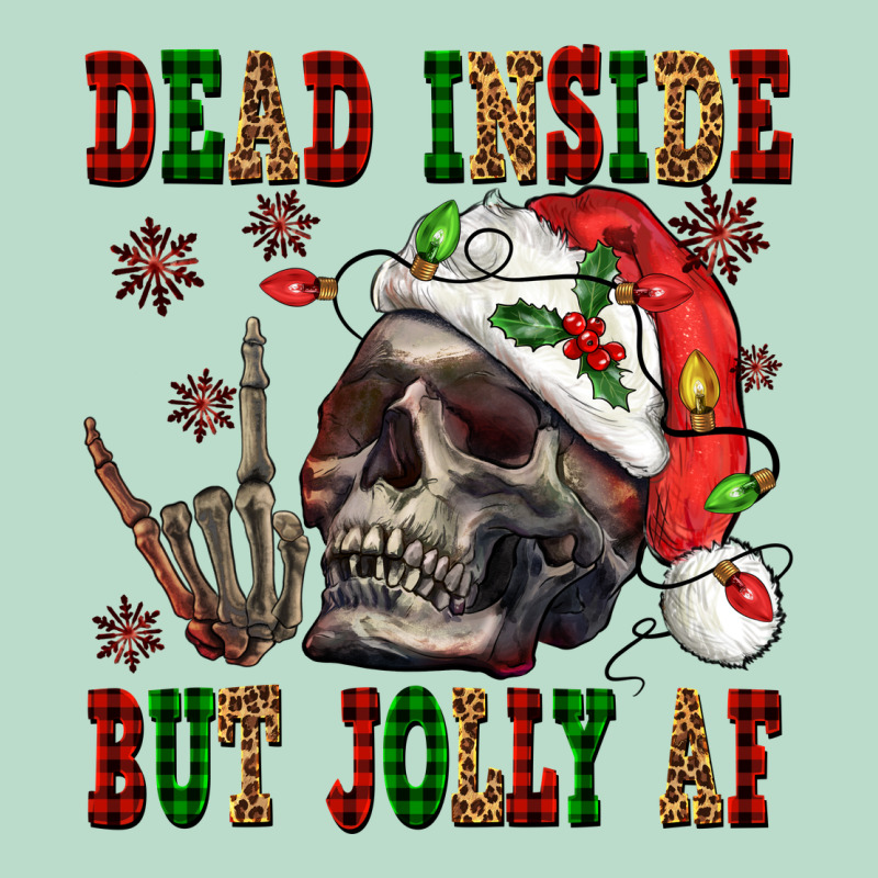Dead Inside But Jolly Af Premium Hoodie by NancyCooperArtShop | Teevron