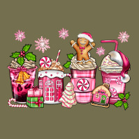 Pink Christmas Coffee Cups Vintage Hoodie | Teevron