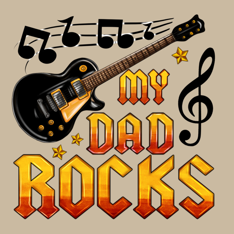 My Dad Rocks Long Sleeve Tee by HRA Design Shop | Teevron