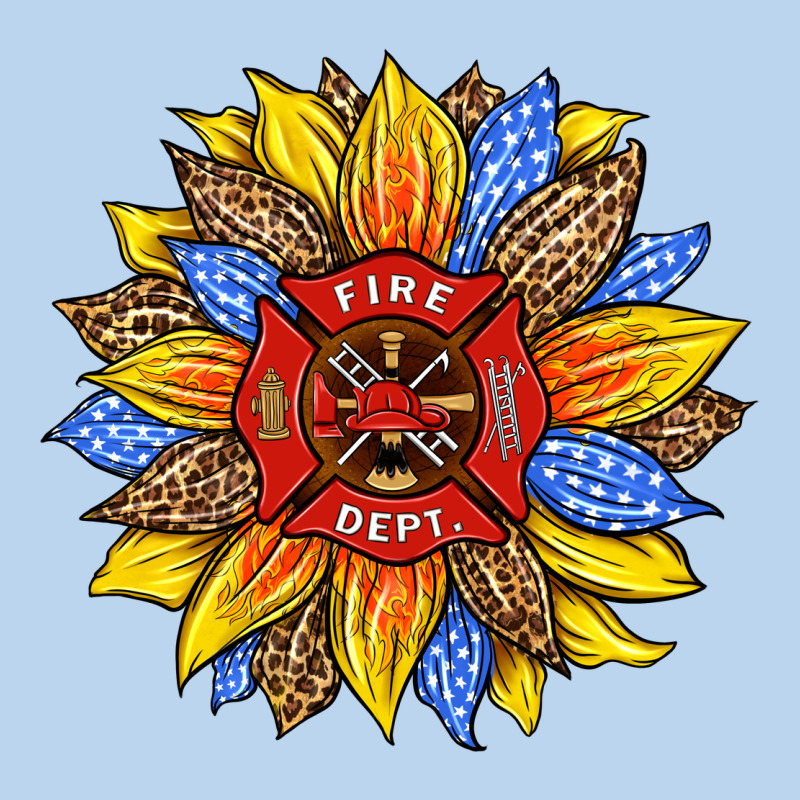 Firefighter Sunflower Classic Tee by HRA Design Shop | Teevron