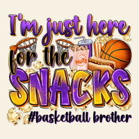 I'm Just Here For The Snacks #basketball Brother Vintage Tee | Teevron