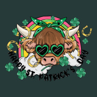 St. Patrick's Day Highland Cow Premium Sweatshirt | Teevron