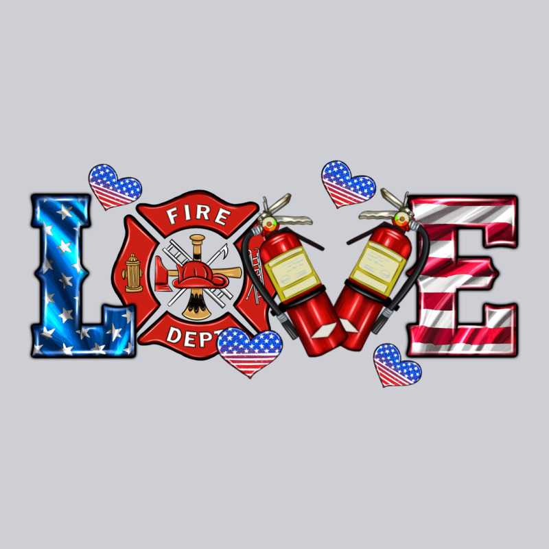 Firefighter Love Classic Tee by HRA Design Shop | Teevron