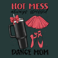 Hot Mess Always Stressed Dance Mom Premium Sweatshirt | Teevron