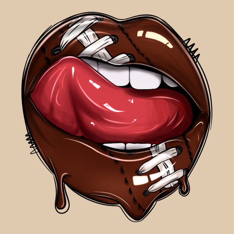 Sports Lips American Football Heavyweight Sweatshirt by texasbilliewilder | Teevron