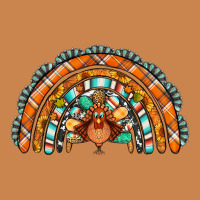 Turquoise Thanksgiving Turkey Rainbow Heavyweight Hoodie | Teevron