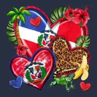 Dominican Republic  Hearts Heavyweight Sweatshirt | Teevron