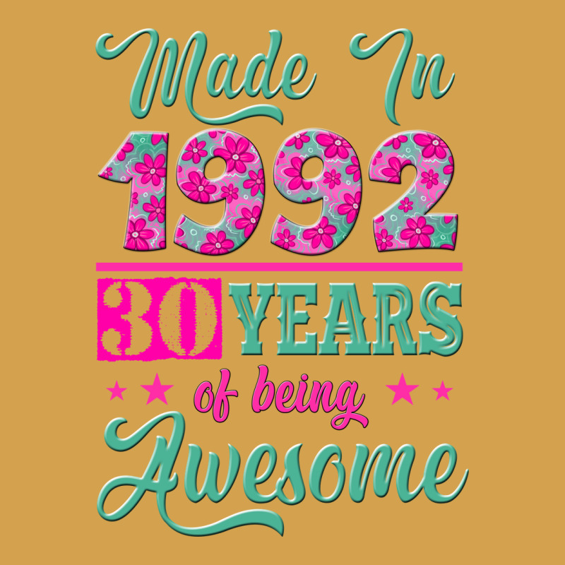 Made In 1992, 30 Years Of Being Awesome Urban Hoodie by Jasminsmagicworld | Teevron