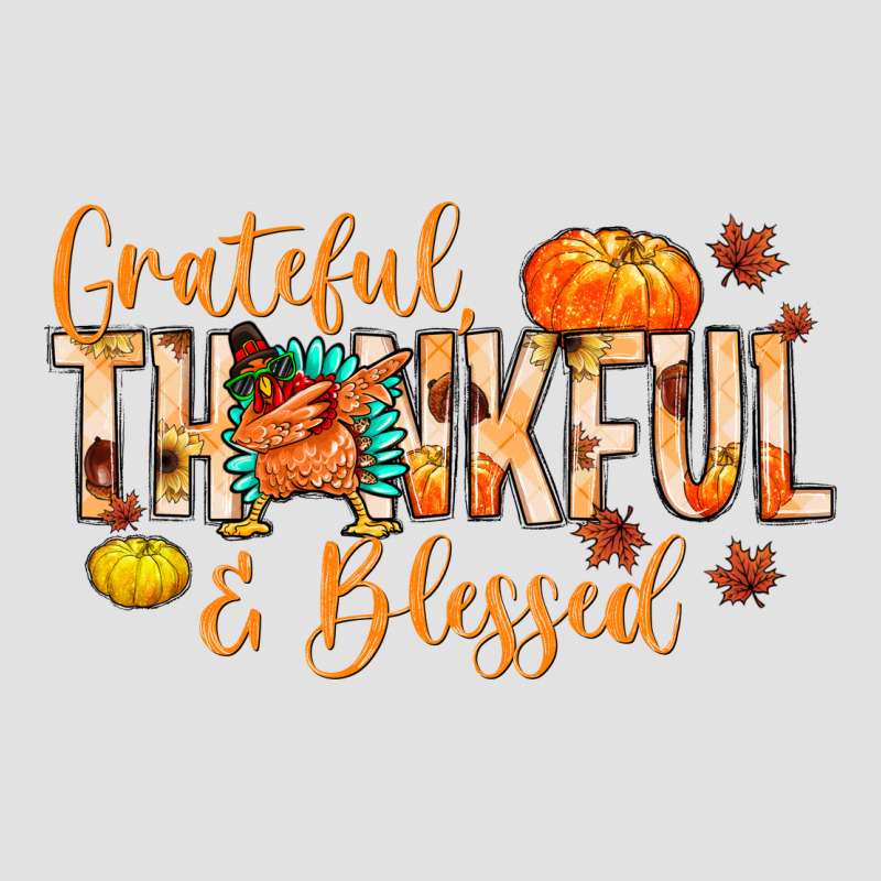 Grateful Thankful And Blessed Premium Hoodie by MaliasSmallBusiness | Teevron