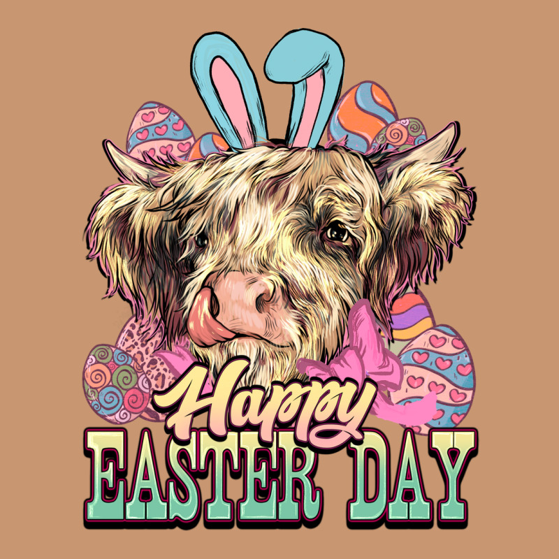 Easter Day Cow Heavyweight Hoodie by NancyCooperArtShop | Teevron