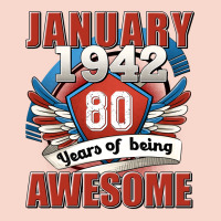 January 1942 80 Years Of Being Awesome Urban Hoodie | Teevron