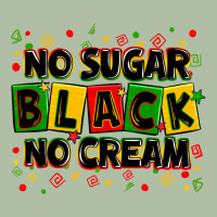No Sugar No Cream Black Urban Heavy Tee | Teevron