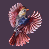 Flying Northern Cardinal Bird Heavyweight Hoodie | Teevron