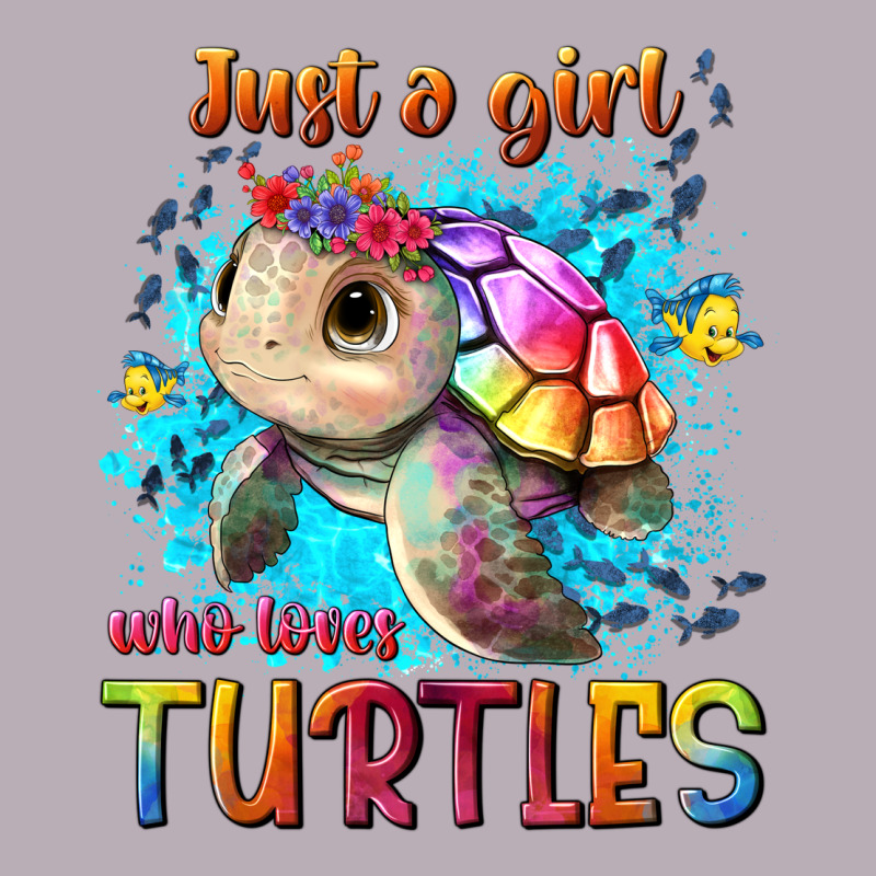 Just A Girl Who Loves Turtles Vintage Tee by texasbilliewilder | Teevron
