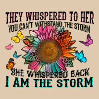 They Whispered To Her You Can't Withstand The Stor Heavyweight Sweatshirt | Teevron