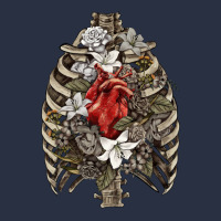 Skeleton Rib Cage Heart Heavyweight Sweatshirt | Teevron