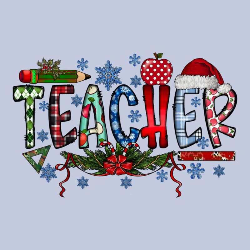 Teacher Christmas Long Sleeve Tee by RacoonDesign | Teevron