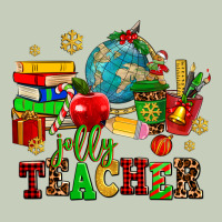 Christmas Jolly Teachers Ladies Tee | Teevron