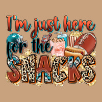 I'm Just Here For The Snacks American Football Vintage Tee | Teevron
