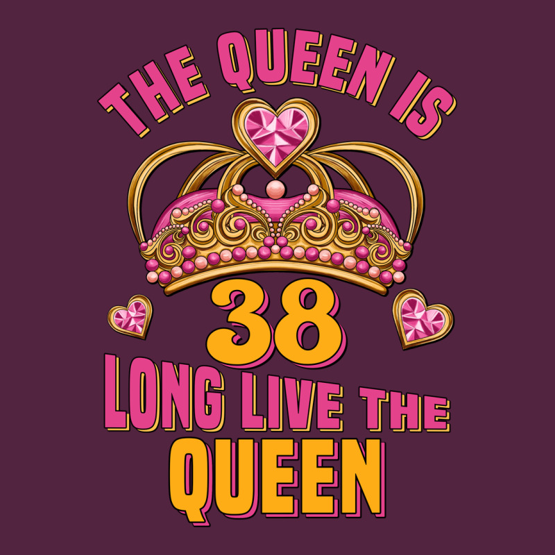 The Queen Is 38 Long Live The Queen Urban Hoodie by Jasminsmagicworld | Teevron