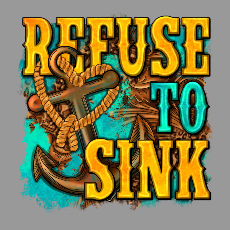 Refuse To Sink Western Vintage Hoodie by texasbilliewilder | Teevron