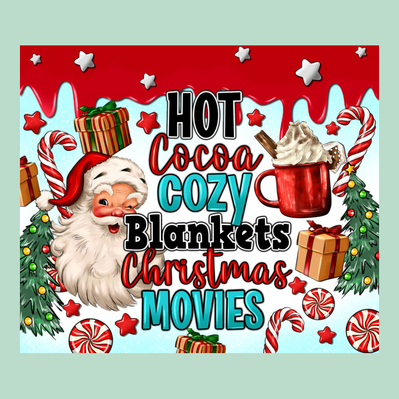 Hot Cocoa Cozy Blankets Christmas Movies Tumbler Premium Hoodie by MaliasSmallBusiness | Teevron