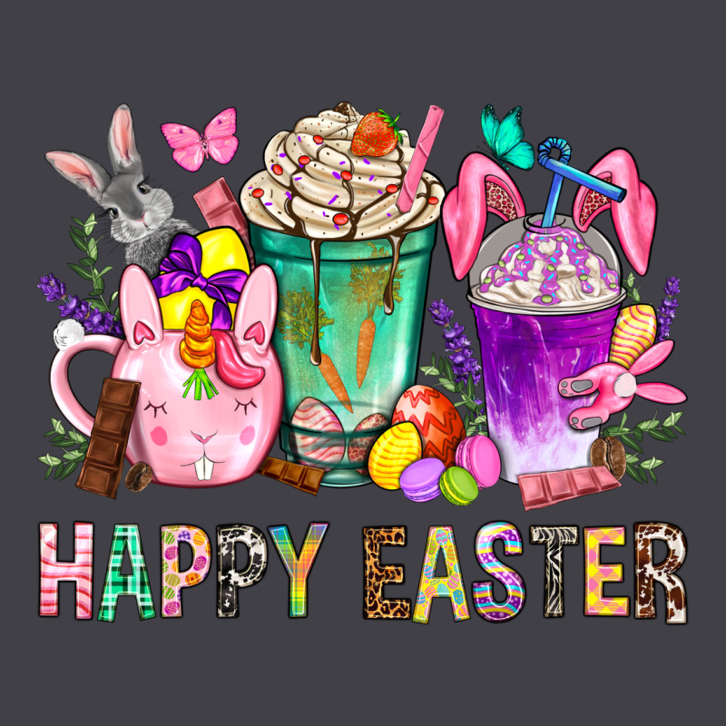 Happy Easter Coffee Cups With Bunny Heavyweight Hoodie by NancyCooperArtShop | Teevron
