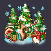 Christmas Rabbits Vintage Hoodie | Teevron