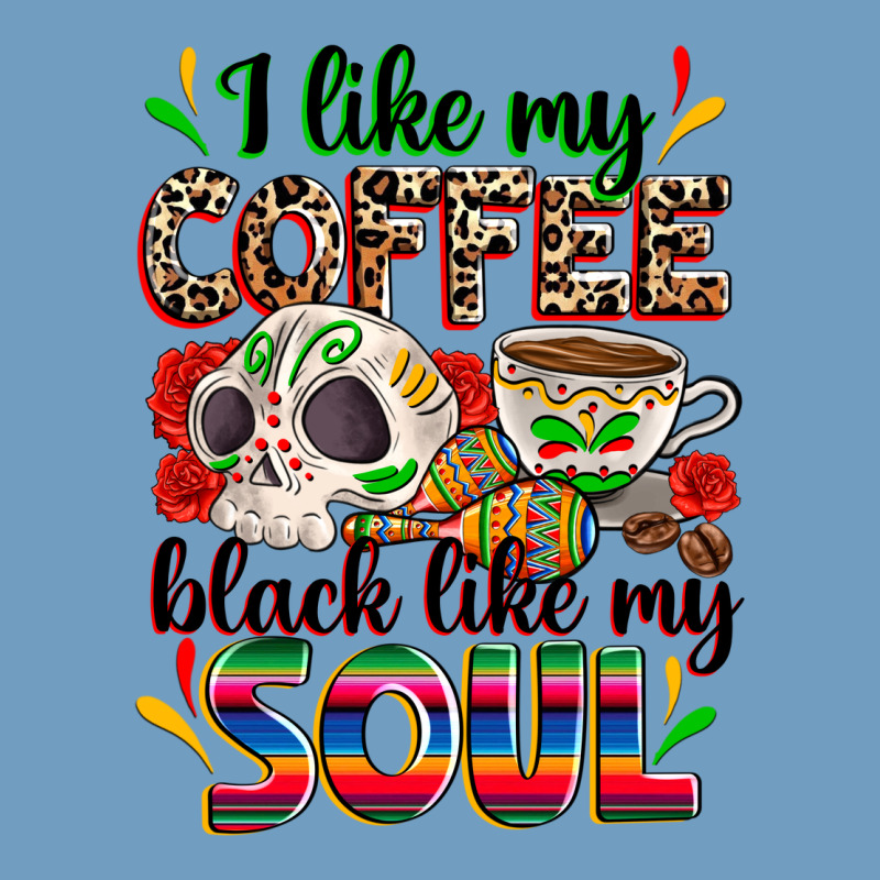 I Like My Coffee Black Like My Soul Urban Heavy Tee by Zillion Design Studio | Teevron
