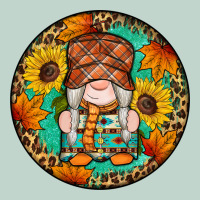 Fall Gnomes Round Earrings 2 Zipper Hoodie | Teevron