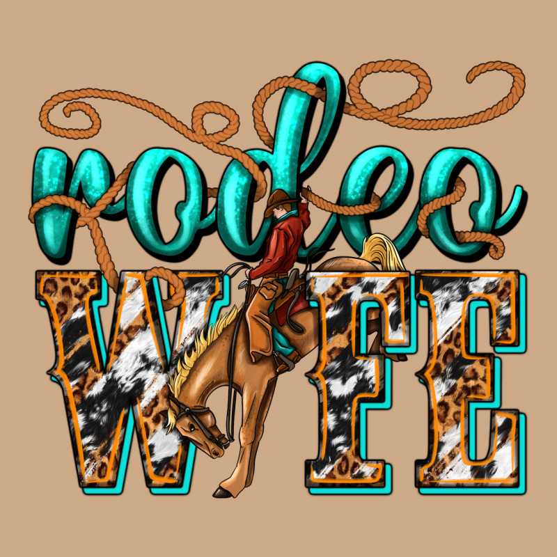 Rodeo Wife Western Vintage Hoodie by texasbilliewilder | Teevron