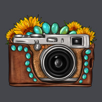Sunflower Gemstone Vintage Camera Long Sleeve Tee | Teevron