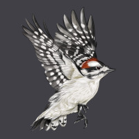 Flying Downy Woodpecker Heavyweight Hoodie | Teevron
